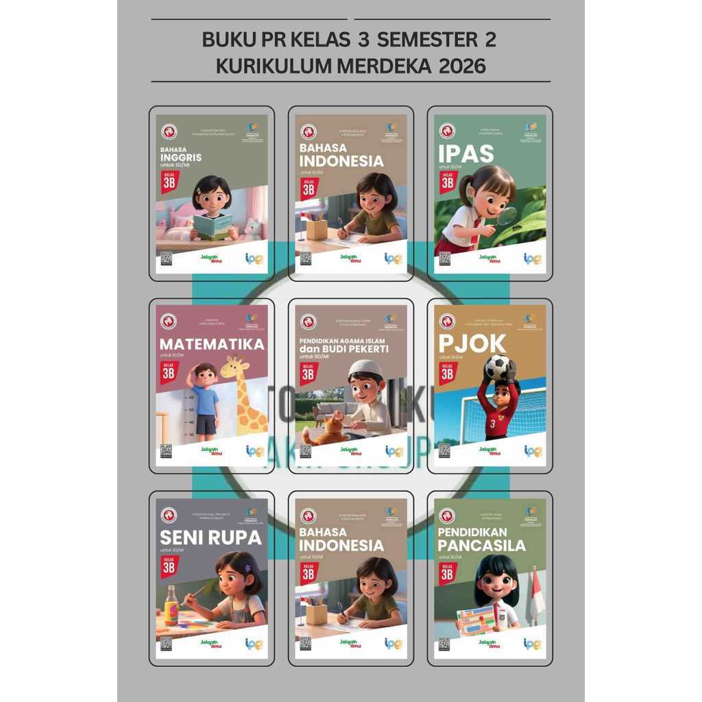 Buku Pr/LKS SD/MI Kelas 3/III Semester 2 Intan pariwara Tahun 2026