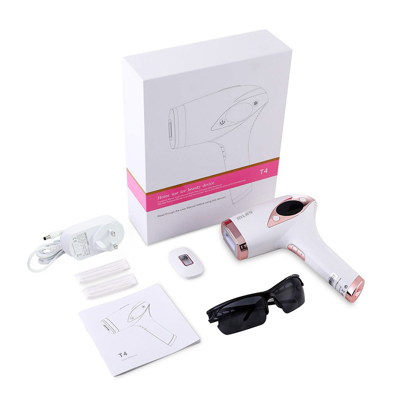 Mlay Laser T4 Laser Hair Removal Device Laser Hair Removal ICE Cold IPL Epilation Flashes 500000 mla