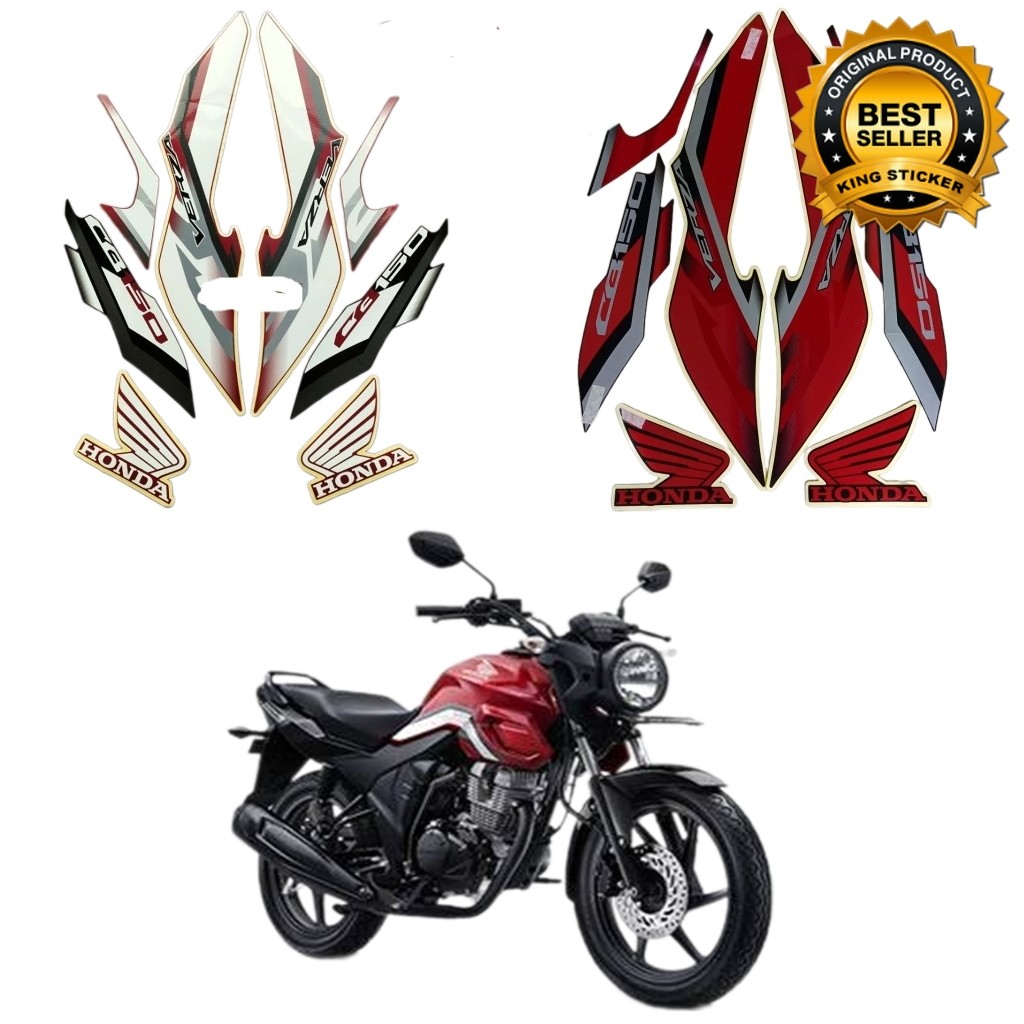 STRIPING STANDART HONDA CB VERZA 150R 2021 | STIKER BODY CB VERZA 150R 2021 | TERMURAH & BERKUALITAS