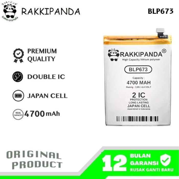 RakkiPanda BLP673 Compatible With Oppo A3S/A5/A5S AX5S/A7/A11K/A12 2020/A31 2020/Realme C1/Realme 2 