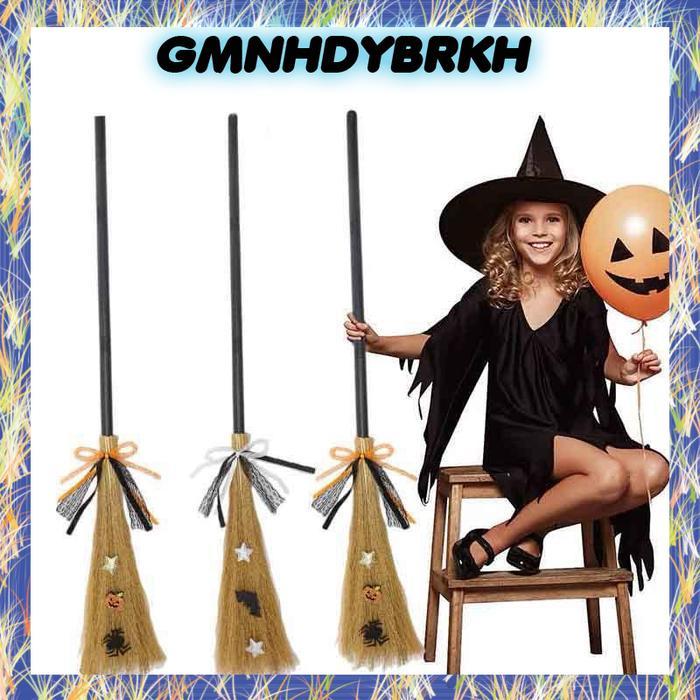 sapu penyihir | sapu terbang penyihir | tongkat penyihir | boomstick tulle witch