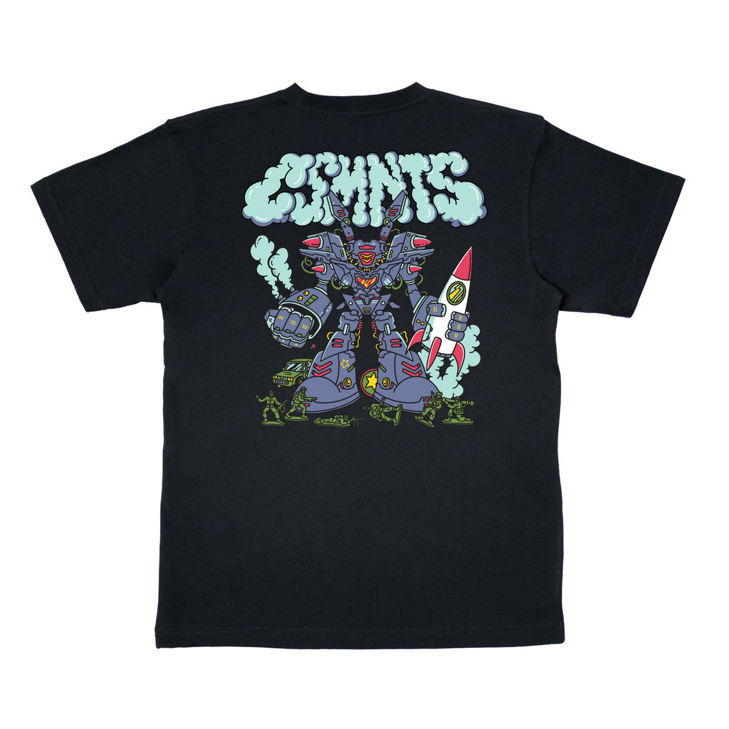 <Kaos Katun> Cosmonauts - Toy Robot Tee