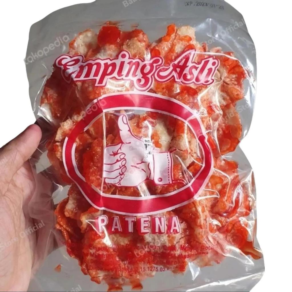 Patena Emping Asli Emping Pedas Medan
