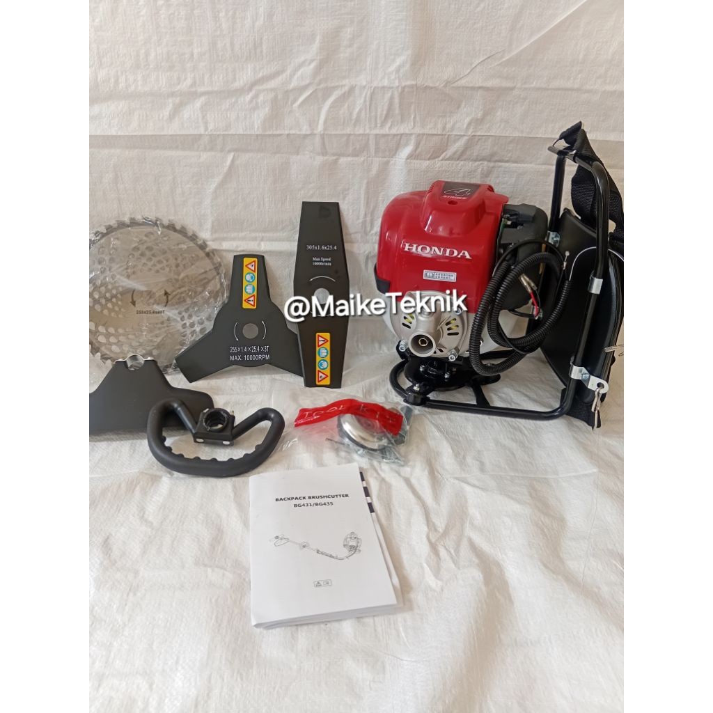 FULLSET MESIN MESIN POTONG RUMPUT GENDONG GX35 4TAK HONDA ORIGINAL