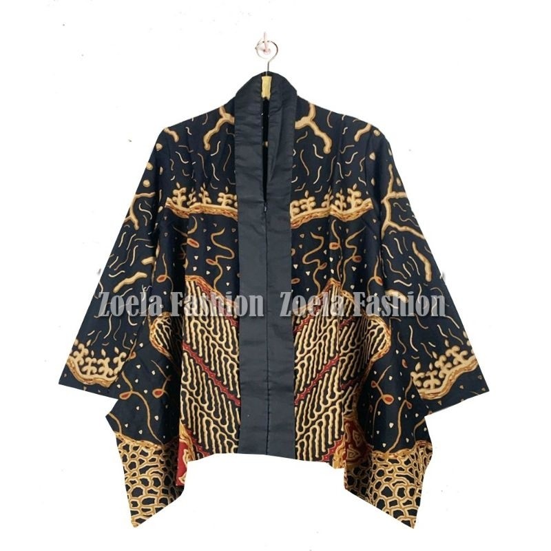 Nafiko Fashion Atasan Blus Batik Kartini Jumbo LD 120 130 140 150