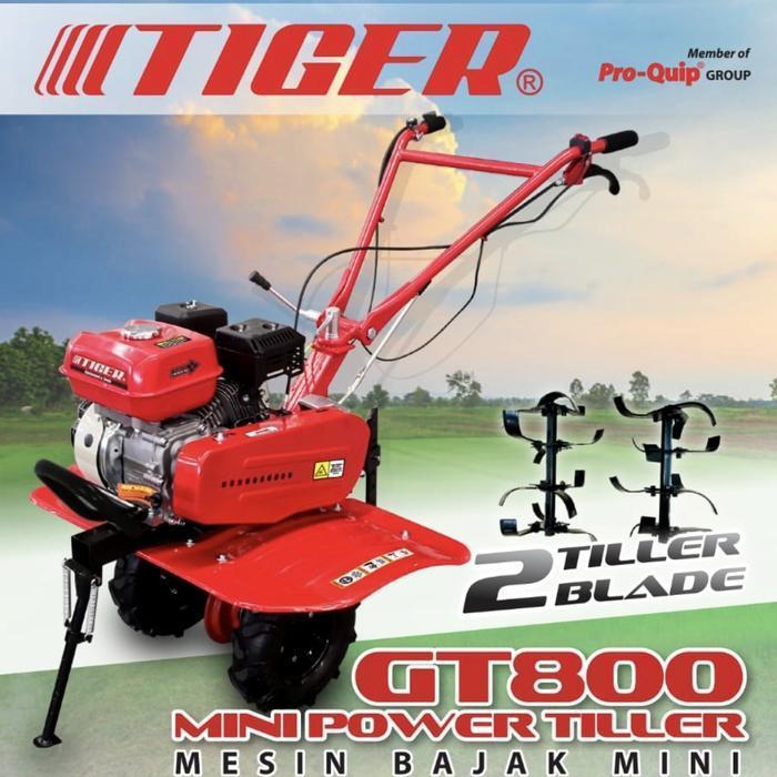 PROMO GASPOLL Traktor Mini Mesin Bajak Cultivator TIGER GT800 Mini Tiller GT 800