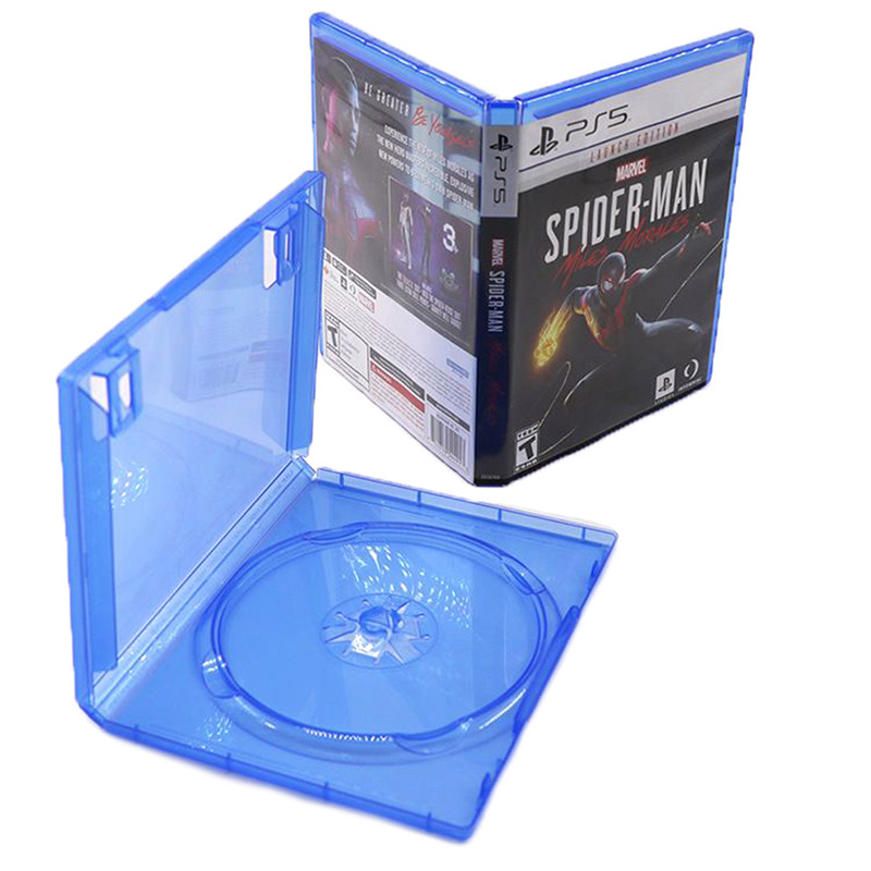 1Pc CD Game Case Protective Box Compatible For Ps5 / Ps4 Game sk Holder CD DVD scs Storage Box Cover