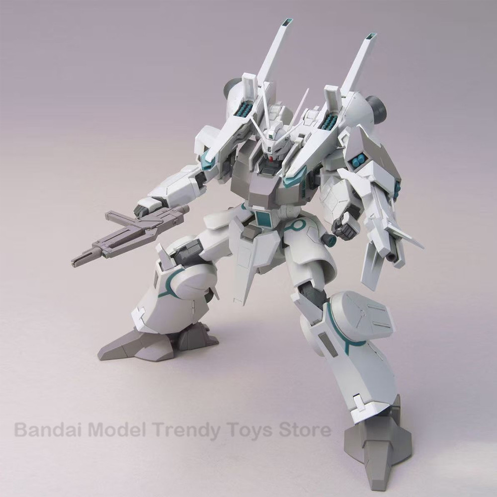 In Stock BANDAI HG 1/144 ARX-014 Silver Bullet Gundam Mobile Suit Assembly Model Kit Action Figure O