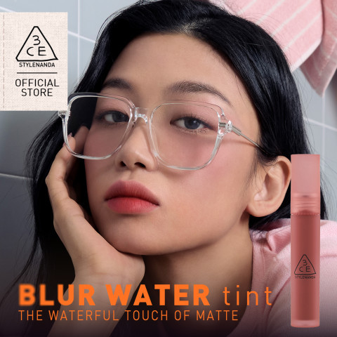 [BEST SELLER] 3CE Blur Water Tint - Liptint Transferproof Longlasting Blurry Matte Natural Ringan Ko