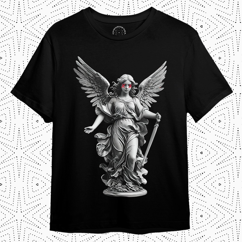 3DimensionWear - Kaos Distro Premium Original 3D Angel Of Truth - DM0760