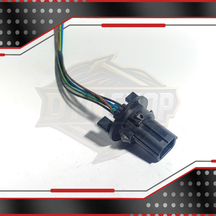 kabel soket socket lampu depan headlamp headlight pin 6 male cowoan honda beat new led beat street l