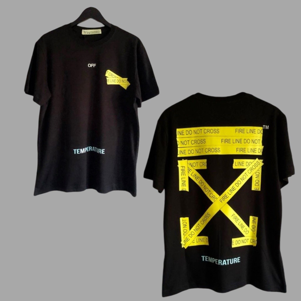 COD  BAJU KAOS OFF-WHITE T SHIRT PREMIUM MIRROR 1:1 LIKE ORIGINAL 1:1 UNISEX Unisex style