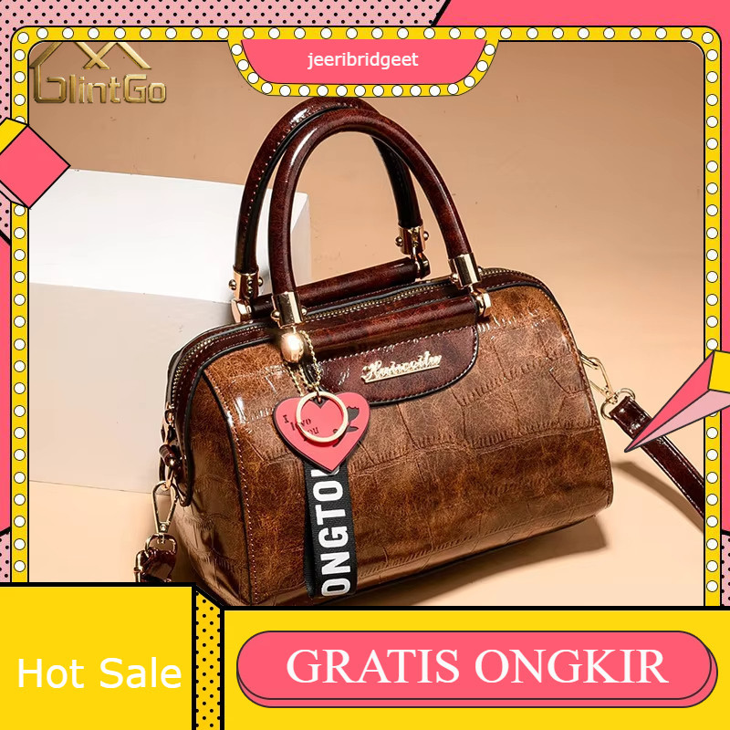 Tas Selempang Wanita Terbaru Selempang Import Batam Bahan Kulit Buaya Mewah Pesta Kondangan