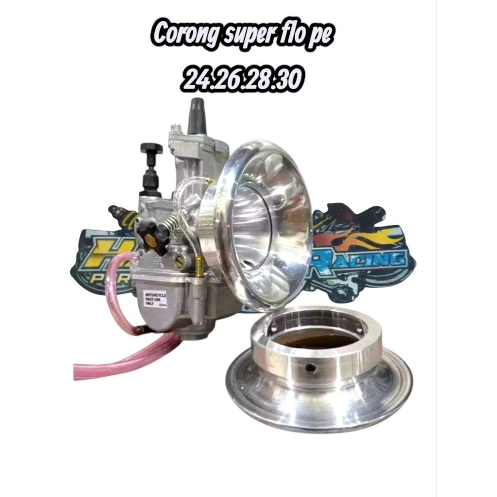 Velocity Super Flow Velositi SF Super Flow Corong Karbu Super Flow pe 24 26 28 30