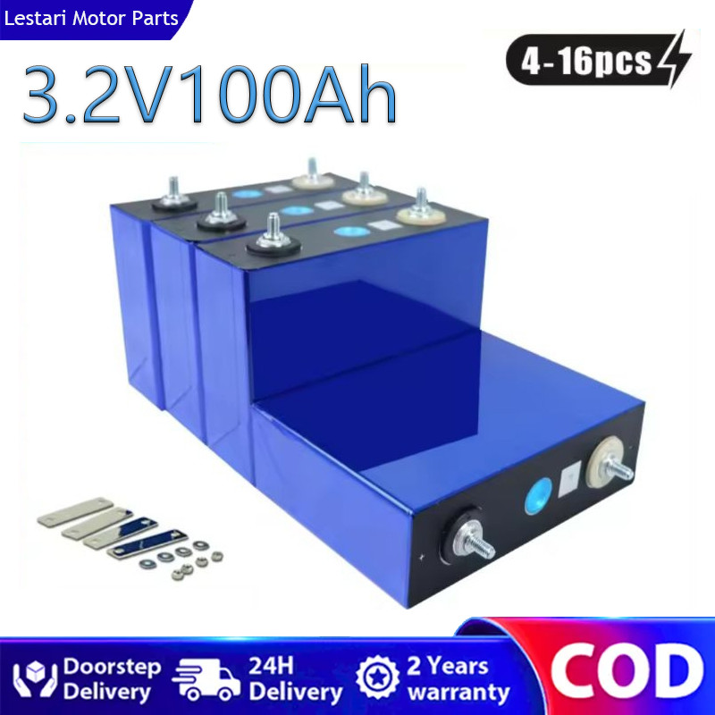 Lifepo4 100ah 3.2V Baru EVE Untuk PLTS UPS Solar Panel Panel Surya Motor Listrik PDC PAC Platina