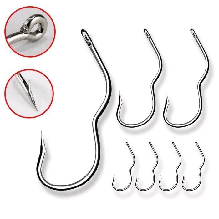 Kail Pancing Otomatis Flip Hook Anti Mocel No. 0 Lebar 3,5mm Ikan Kecil Wader Betok dll - Lure urek 