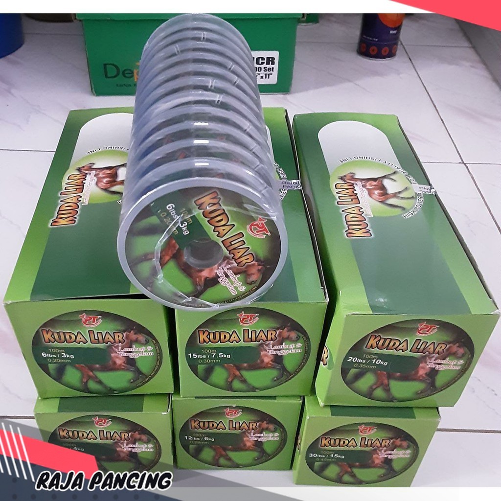 SENAR KUDA LIAR - SENAR PANCING KUDA LIAR - CONNECTED PIONEER KUDALIAR 100 METER