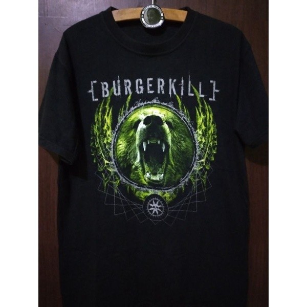 (COD) T_Shirt BURGERKILL _ BANDUNG BERISIK