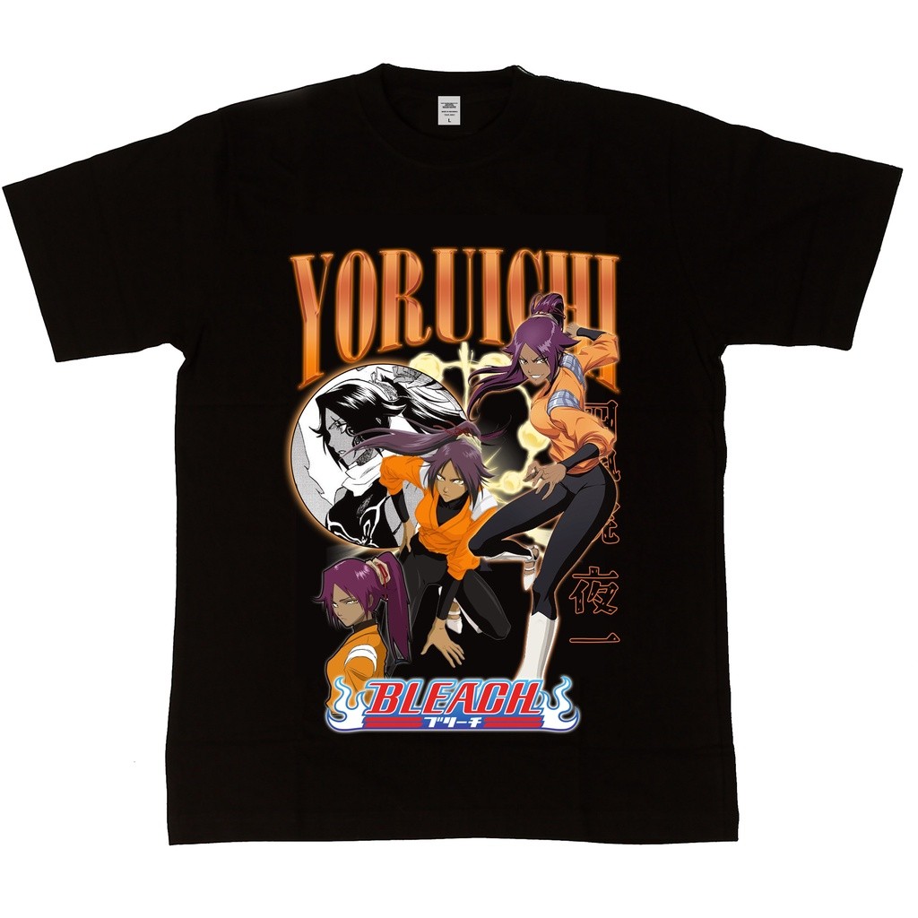 (Asli) Animood - Tshirt Yoruichi Shihouin Bleach Homage Series