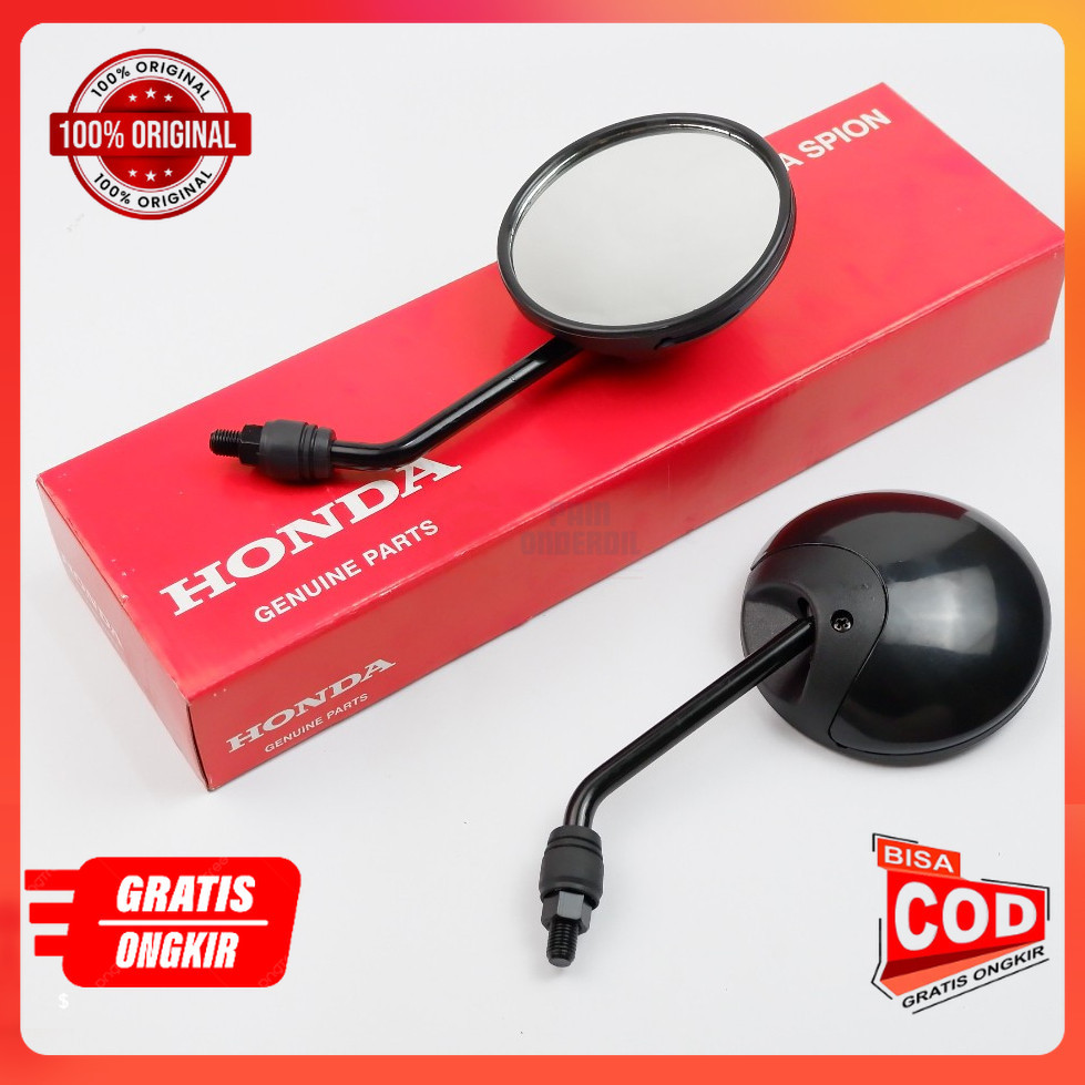 Ori Kaca Spion Kanan Kiri Motor Scoopy Karbu & Scoopy FI eSP - KYT original part