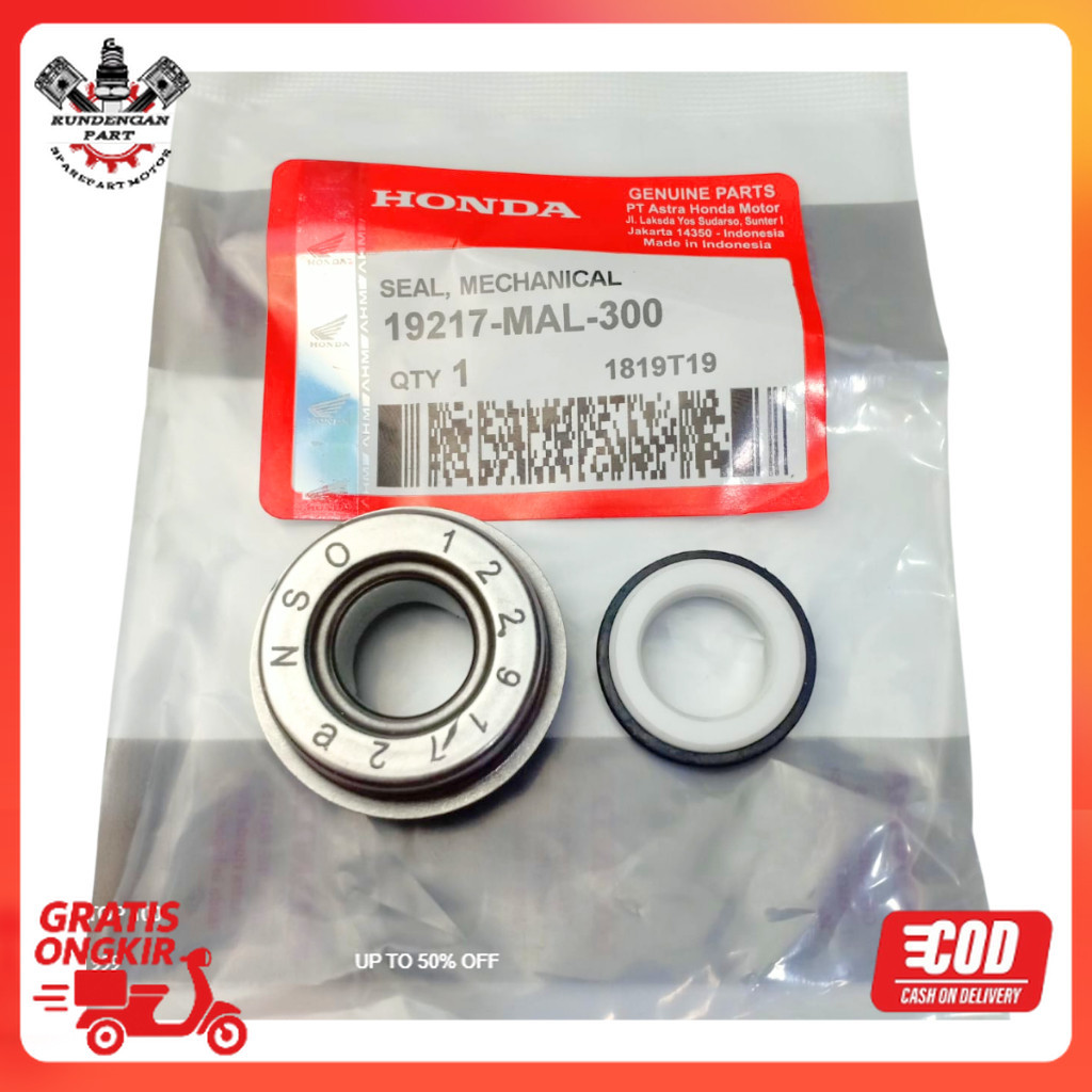 seal water pump vario 125 seal radiator vario lama - seal pompa radiator vario 125 MAL ori part moto