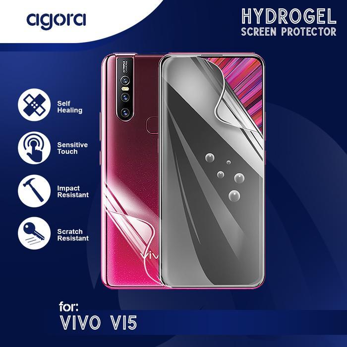Anti Gores Hydrogel For Vivo V15 Hydrogel Film Pelindung Layar - ANTI SPY, FULL SCREEN, VIVO V15