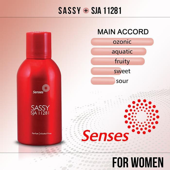 SENSES FRAGRANCE OIL (BIBIT PARFUM) - SASSY