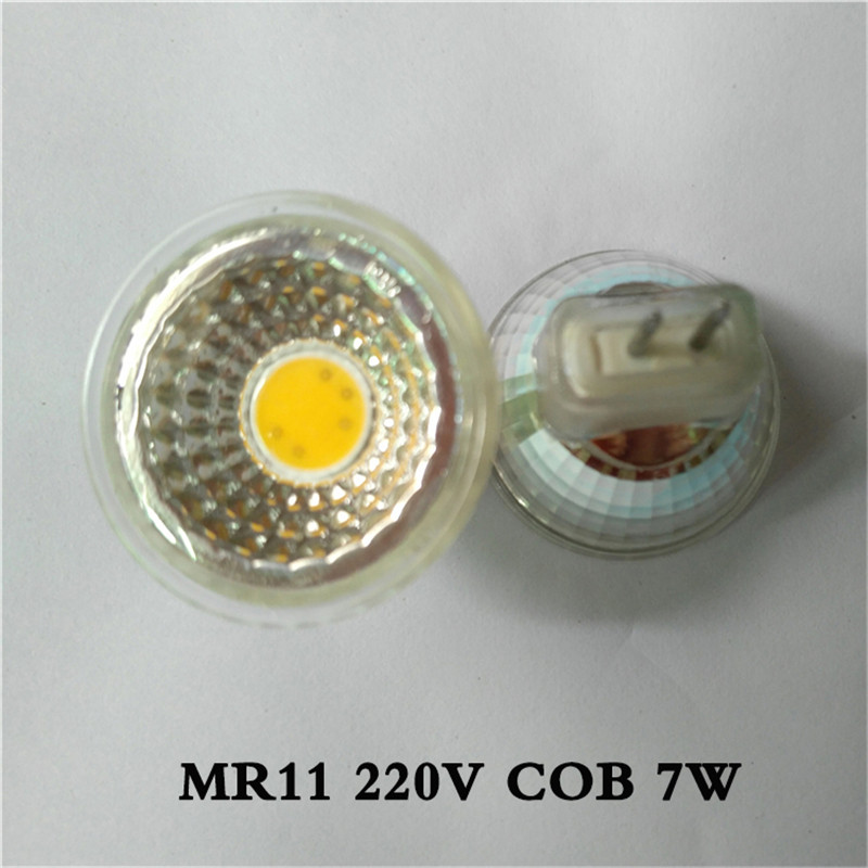 1pcs Mr11 LED Light Bulb 35mm ameter 3W 12V Warm/Cool White Bright Mini COB LED 7W Mr11 Spotlight Bu