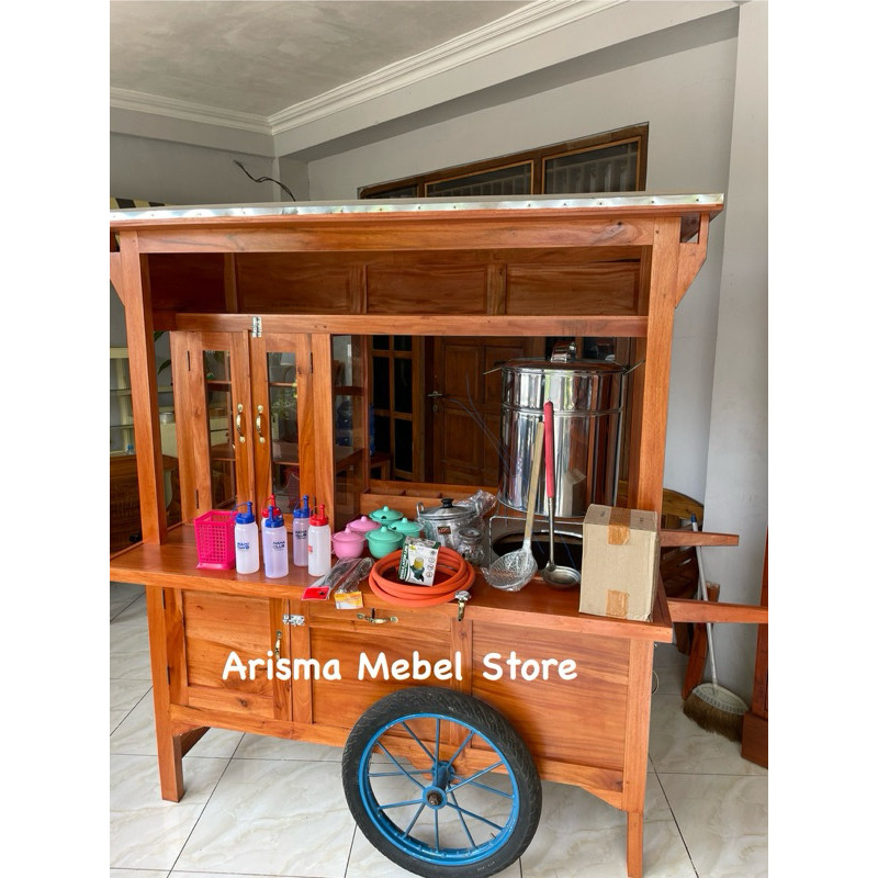 Arisma Gerobak Bakso, Gerobak Soto Ayam, gerobak soto, gerobak soto lamongan, gerobak bubur ayam, ge