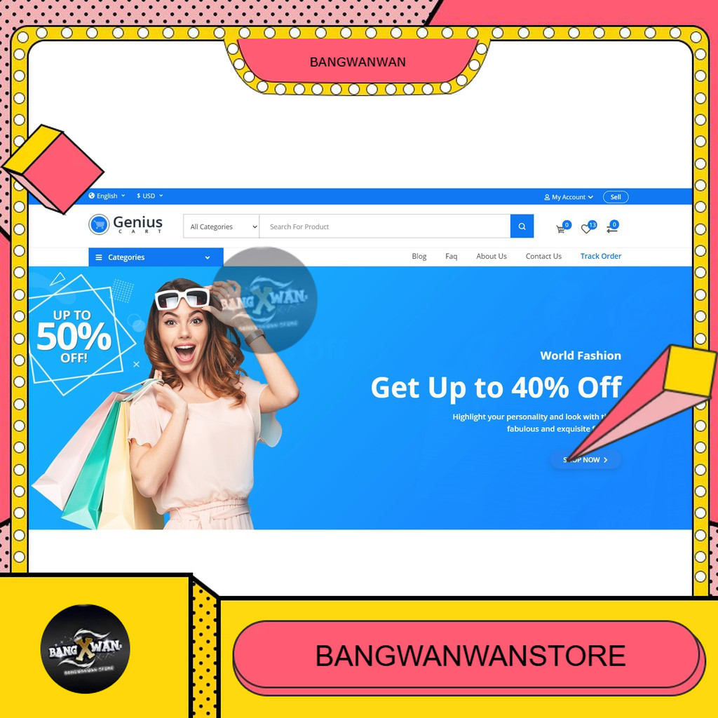 Source code Marketplace Online Shop Berbasis Website