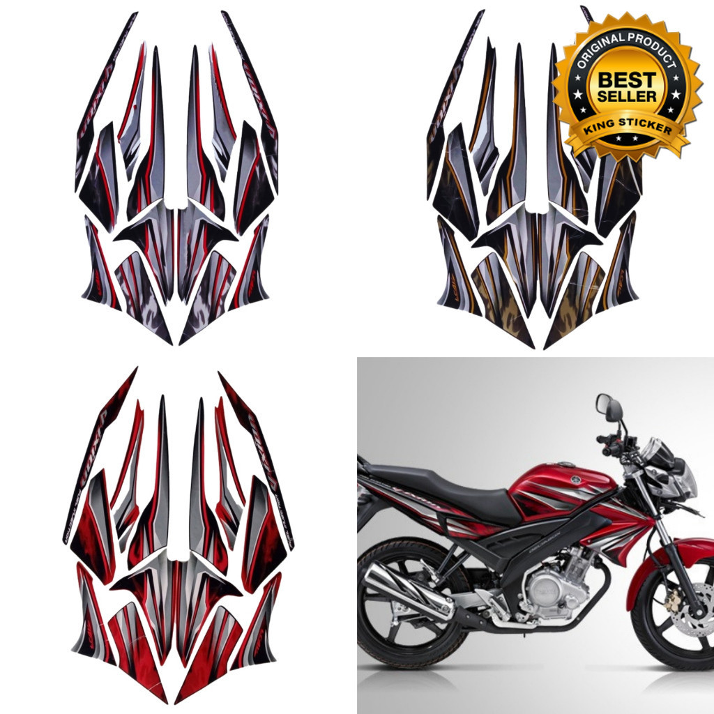 Stiker Striping Yamaha Vixion Old 2012 Striping Standart Yamaha Vixion Old 2012 Standart