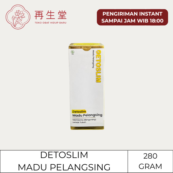 DETOSLIM MADU PELANGSING 280 GRAM