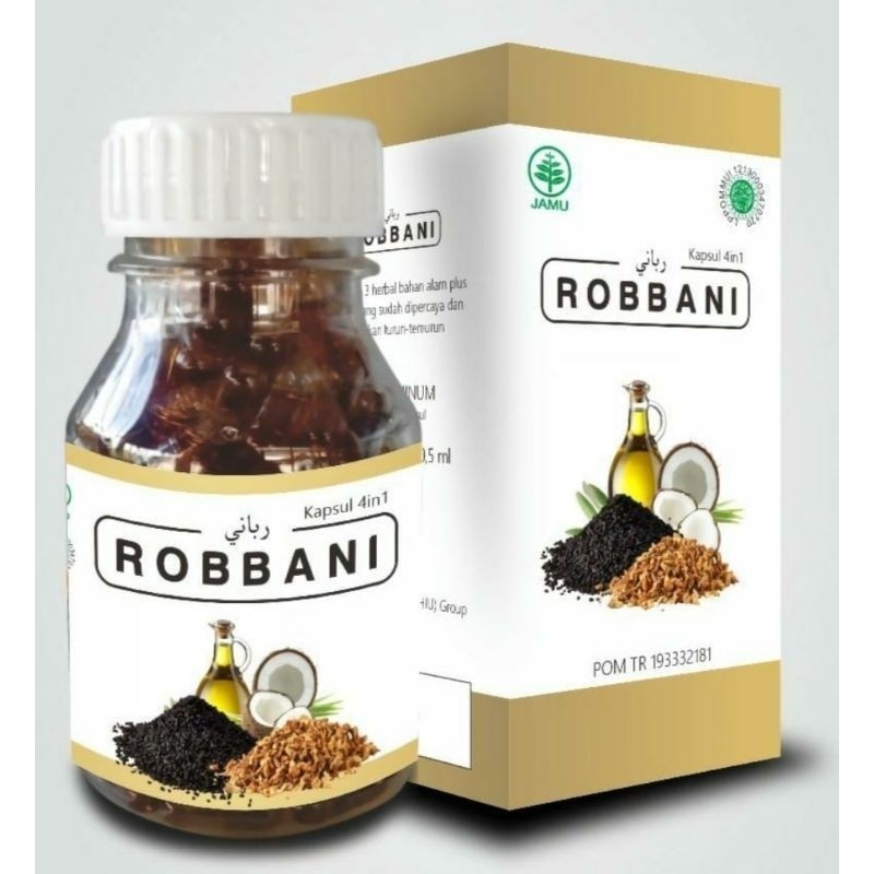 Robbani Herbal ampuh obat Kolesterol Hipertensi asam urat halal BPOM