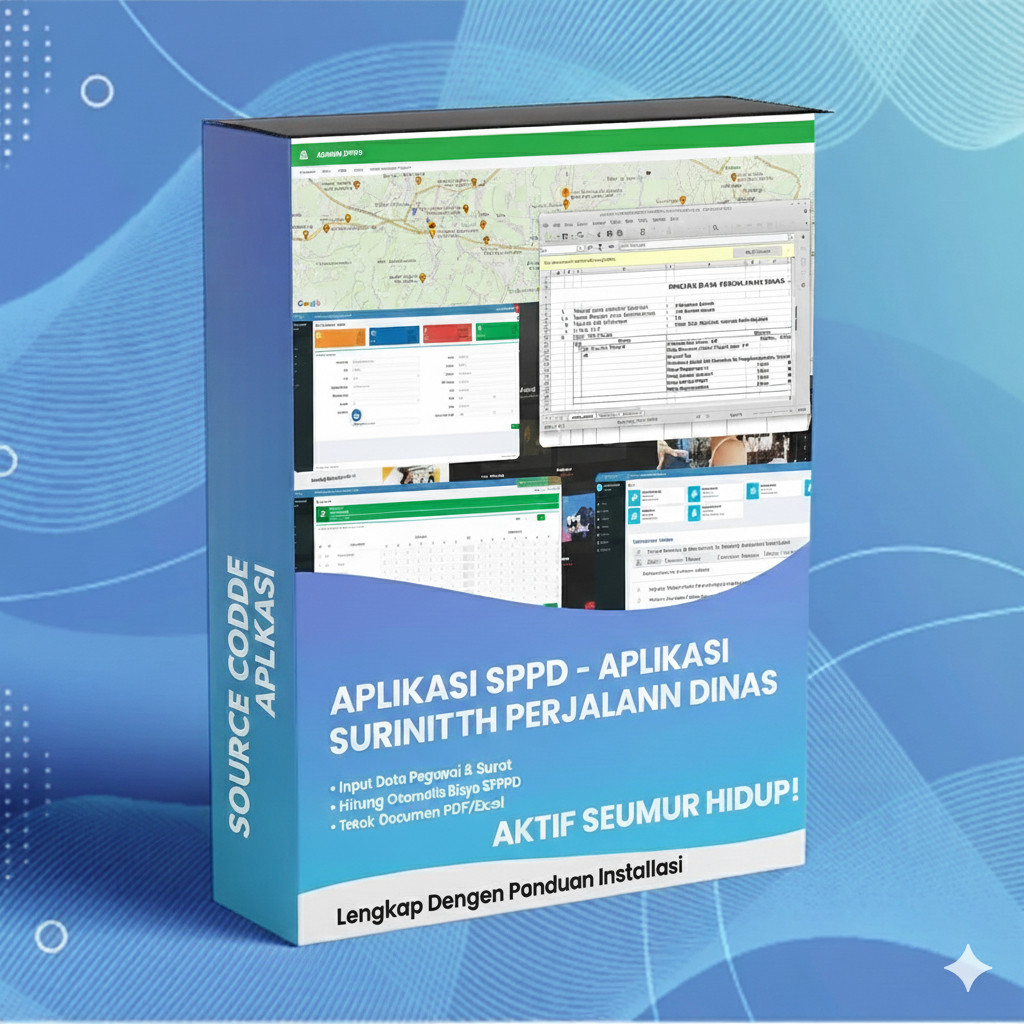 Aplikasi Surat Perintah Perjalanan Dinas Source Code Software SPPD Surat Dinas
