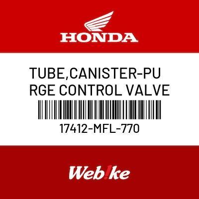 TUBE, CANISTER-PURGE CONTROL VALVE 17412-MFL-770 CBR1000RR Honda
