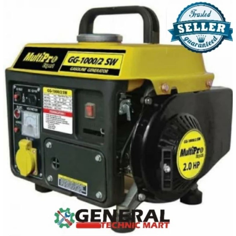 PROMO Mesin Genset Listrik 1000 Watt GG-1000/2SW Multipro GG1000/2SW