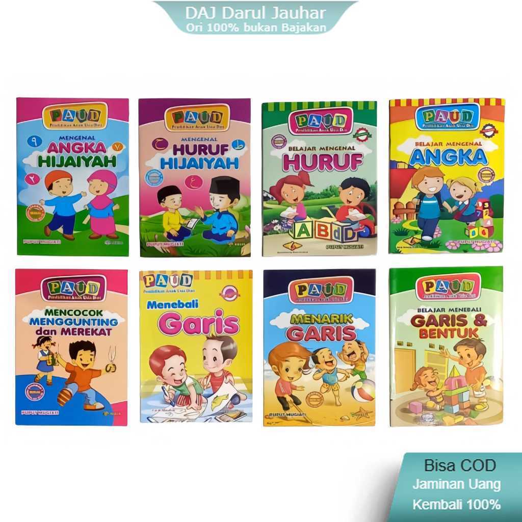 Buku paud/tk anak | buku paud anak | buku tk anak | buku belajar anak