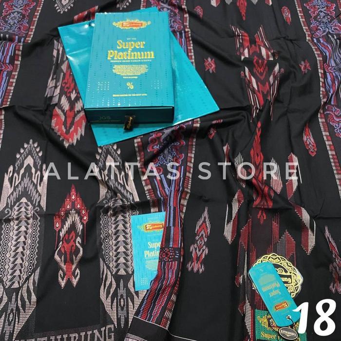 SARUNG KETJUBUNG PLATINUM GOLD ORIGINAL. // SARUNG Ketjubung Super Platinum 100% Ori//Sarung kecubun