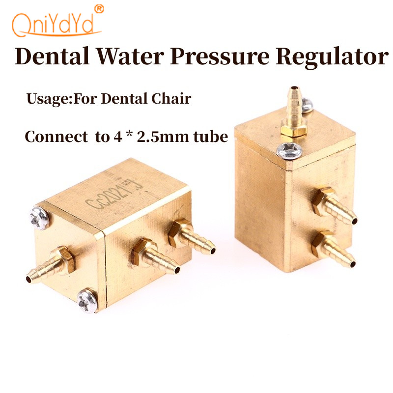 1PC Dental Hexagonal Water Air Valve Pressure Regulator For Dental air Unit Parts