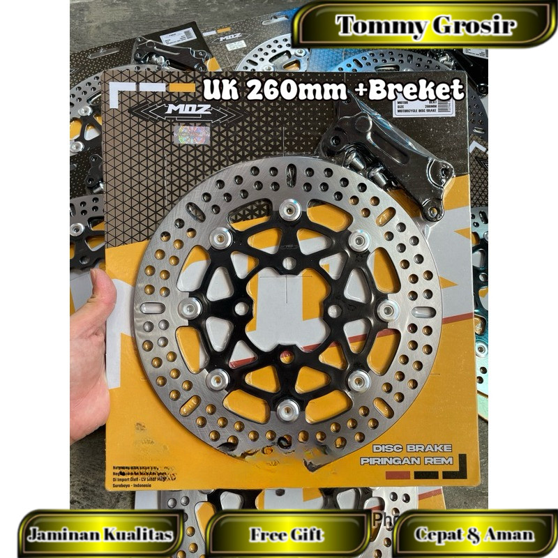 Disc Piringan Cakram 260mm Variasi  Beat Vario 125 150 160 Fi Scoopy Genio