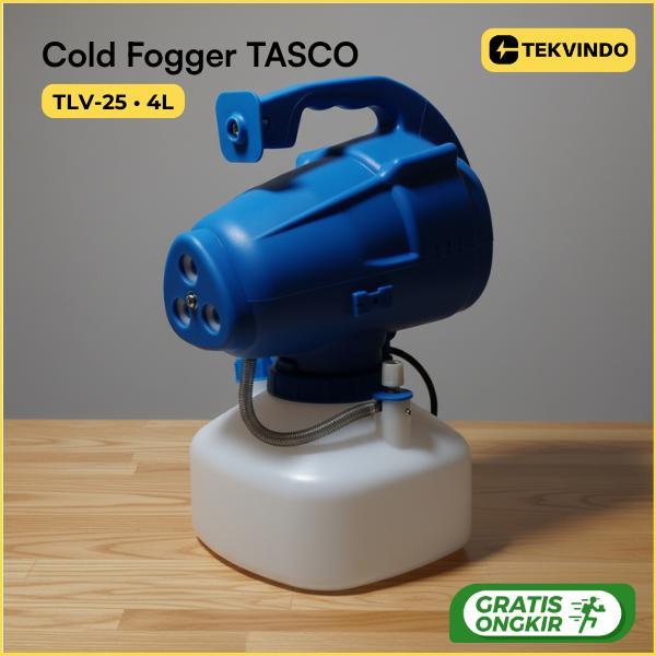 Mesin Fogging ULV Cold TASCO TLV25 Semprotan Disinfektan Portabel Kapasitas Besar Efektif