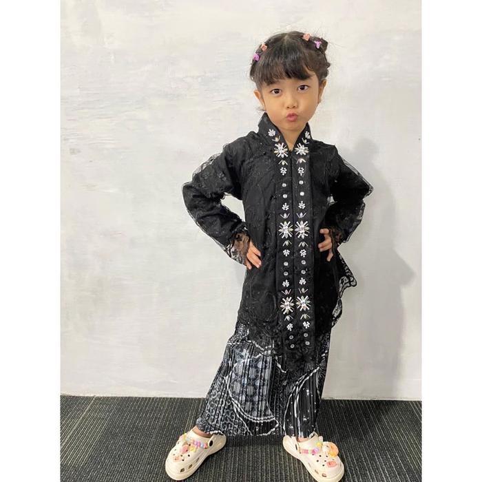(FREE HIJAB)kebaya encim anak/KEBAYA ANAK TANGGUNG 3-12 TAHUN/kebaya brukat anak/kebaya pesta anak/k