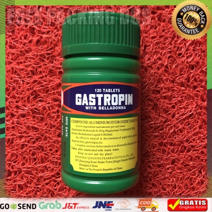 [COD] Gastropin 120 tablet - obat lambung, sakit maag, asam lambung AMPUH - best suplemen Shopee SRJ