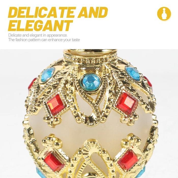 promo  -15ml Botol Kaca Parfum Kosong Botol Parfum Arabian Botol Parfum Arab Kosong Botol Essential 