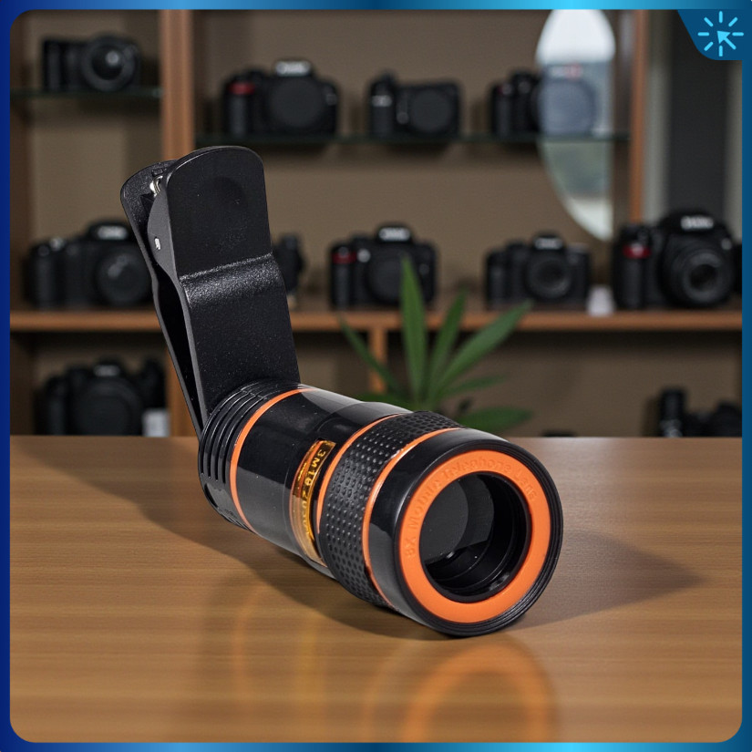 Lensa Telephoto Smartphone Telescopic Lens Anti Glare - DW4638