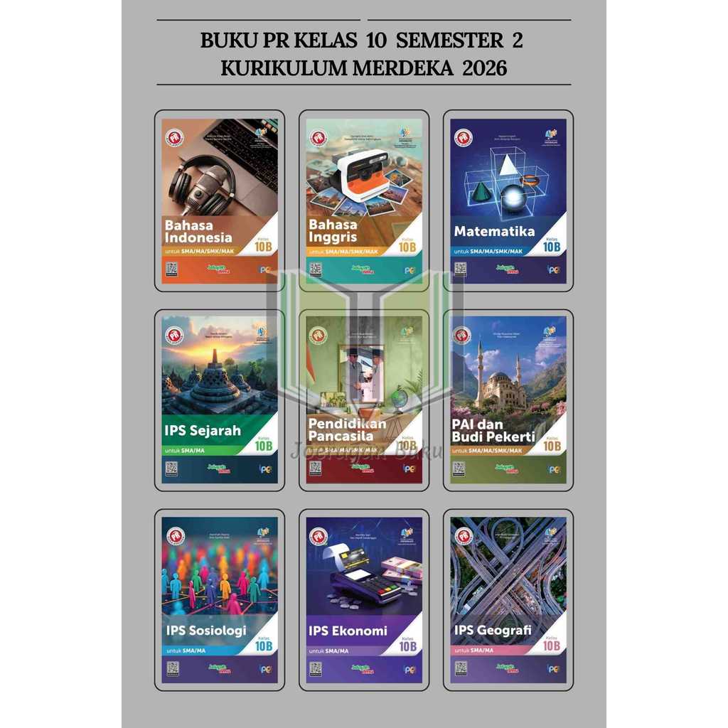BUKU PR/LKS SMA KELAS 10 11 12 SEMESTER 1&2 INTAN PARIWARA TERBARU 2026