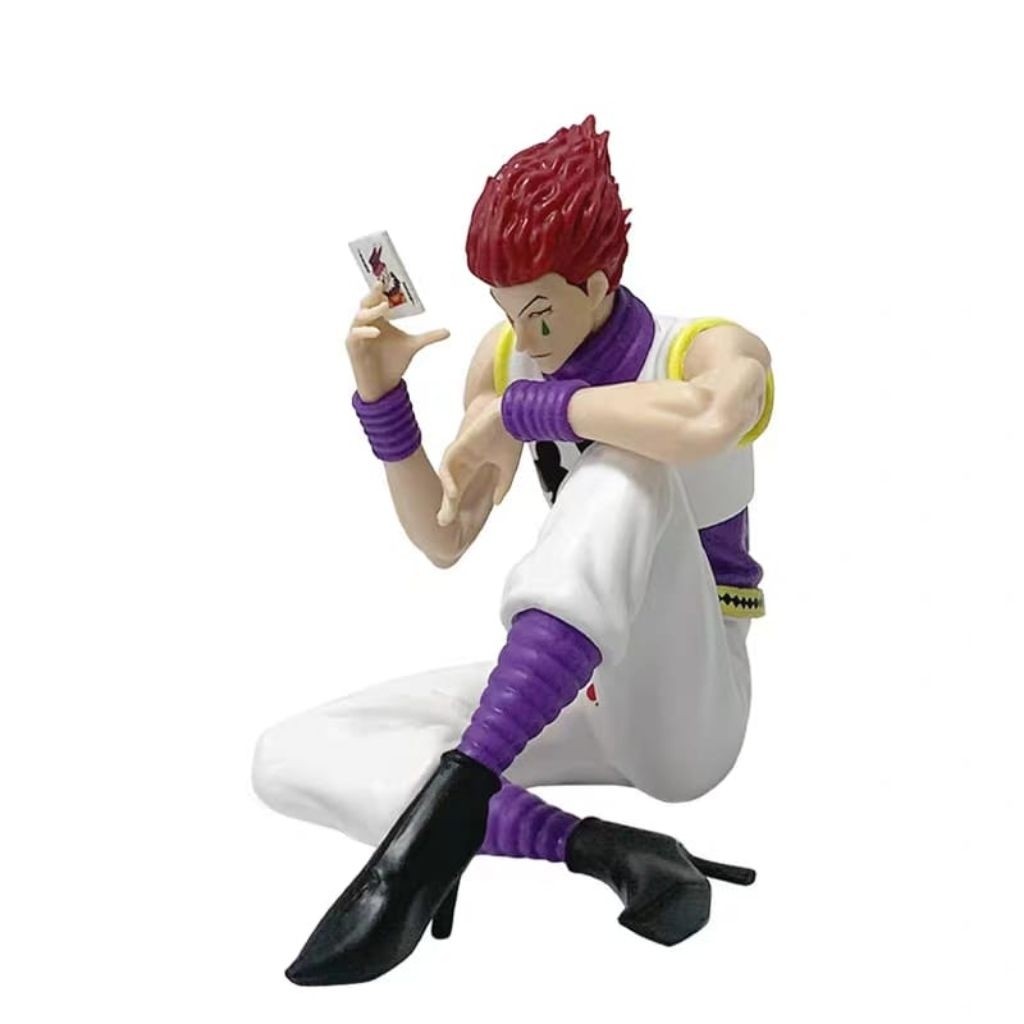 TERBARU Action Figure Hunter X Hunter Hisoka Duduk 11cm