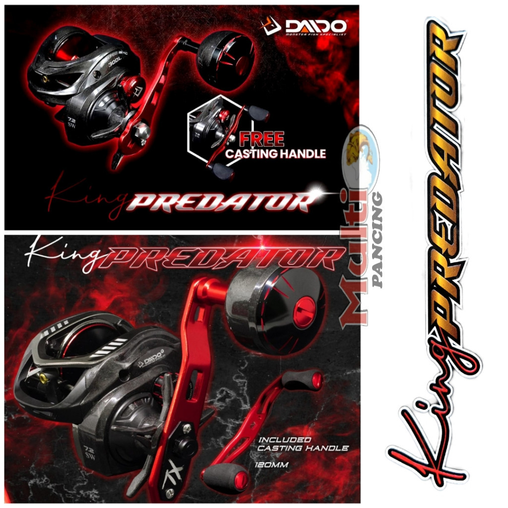 Reel BC Daido KING PREDATOR SW 300L / Daido KING PREDATOR 400XL