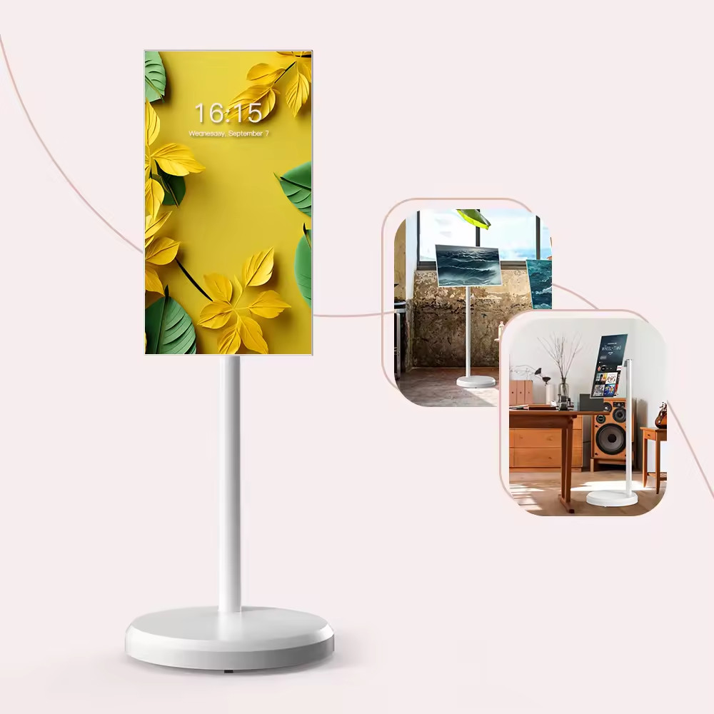 Smart Tv 215 27 32 Inch Smart Screen Touch Screen Portable Tv Movable Rechargeable Incell touch smar