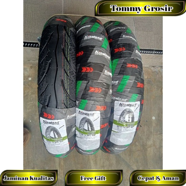 #Ban tubeless 90/90 14 kingland#ban matic 100% original"